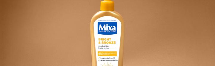 Balsam brązujący Mixa Bright Bronze szybka opalenizna bez plam 